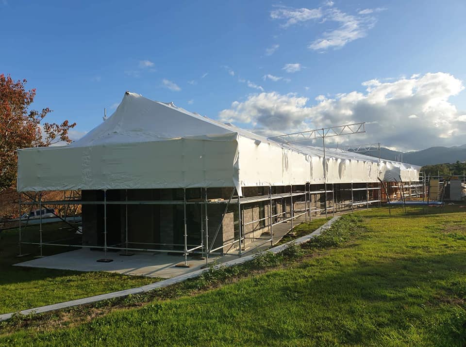 Shrink wrap building maintenance Rotorua